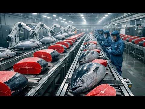 Inside a Modern Fish Factory — From Ocean Catch to Cutting, Packing & Global Export Process