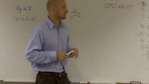 Solving a proportion using distributive property