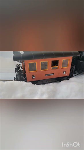 Samstagsfahrt Gartenbahn im Winter