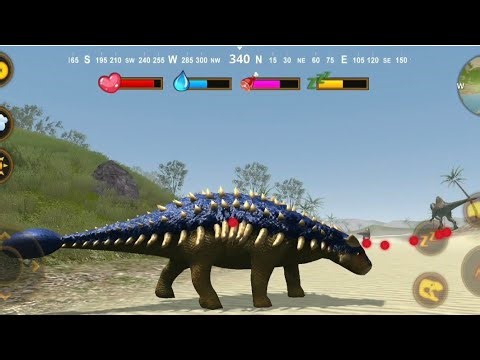 Best Dino Gamer - Ankylosaurus Simulator Android Gameplay #dinosaur #jurassic#jurassicworld