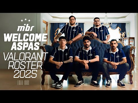 WELCOME ASPAS | MEET THE MIBR VALORANT ROSTER FOR VCT AMERICAS 2025