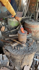 Forging a camping knife #kk #METALWORKS #HowTo | METAL WORKS