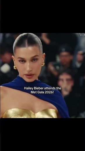 Hailey Bieber attends the Met Gala 2026