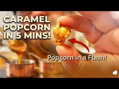 I Tried Making Caramel Corn in 5 Minutes… Here’s What Happened