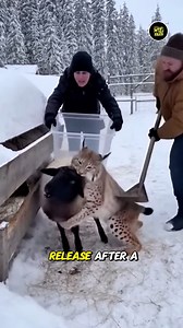 Lynx attacks sheep but farmers fight back ❤️ #sheeprescue #LynxAttack #farmlife #animalrescue #fbreelsfypシ゚viralシ #reelsviralシfb #trendingreelsvideo | WTFact Files