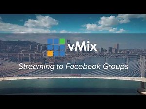 Streaming to Facebook Groups
