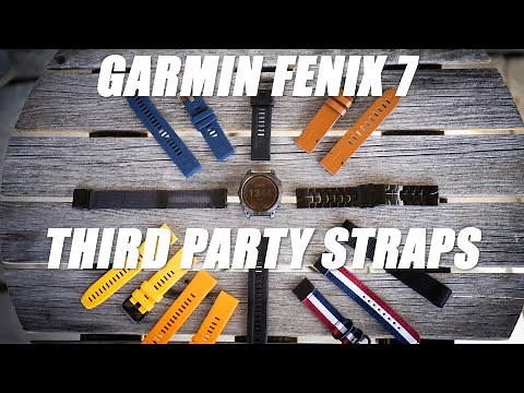 Best Straps for the Garmin Fenix 7 and Fenix 8?