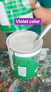 1M views · 10K reactions | VIOLET COLOR QUICK DRY ENAMEL #qdewhite #internationalRed #otcthaloblue #black #color #paintmixing #fbpagesreels | Victor b Laureta | Facebook