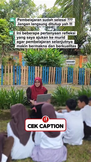 febriantiyunita__ | Refleksi Akhir Pembelajaran Dari refleksi, guru mengetahui : ✔️ apa yang sudah berjalan baik ✔️ apa yang perlu diperbaiki ✔️ apa yang... | Instagram