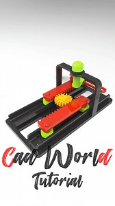 309K views · 1.9K reactions | Mechanical Mechanism #cad #solidworks #fusion360 #mechanism #engineering #mechanical #3ddesign.mp4 | Breno Cruz | Facebook