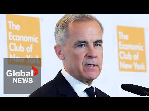 "Canada strong will help make American great again”: Carney pitches to Economic Club of New York