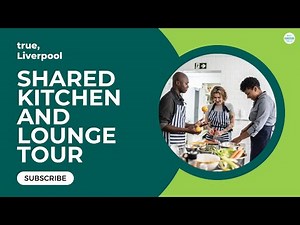 Shared Kitchen & Lounge Tour TRUE Liverpool | Common Area Walkthrough