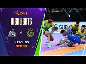Match Highlights: Haryana Steelers vs Patna Pirates | December 06 | PKL Season 11