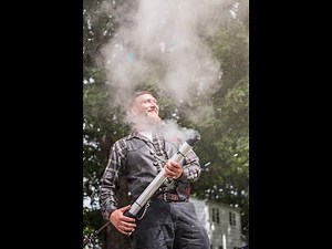 The Loved One Launcher is a Cremation Ash Scattering Cannon Cremation Urn