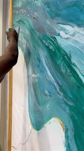 Stucco mirror wall art soothing silk Asian paints 👉 How to create stucco mirror beautiful wall #art