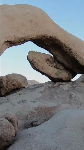 Explore Arch Rock at Joshua Tree National Park | California #shorts