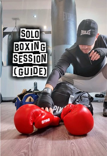 Solo Boxing Session Guided Workout for Boxers