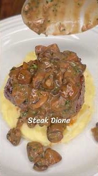 Steak Diane. Glorious Meal