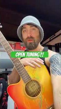 Open tunings are better than standard tuning #guitar #musicology #musictheory #guitartutorial