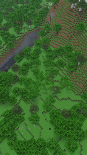 Destroying Trees for my New Village #shorts #minecraft