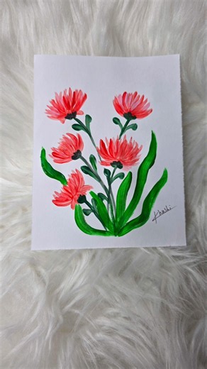 Easy Acrylic Flower Paintings for Beginners 🌺 | Part 7