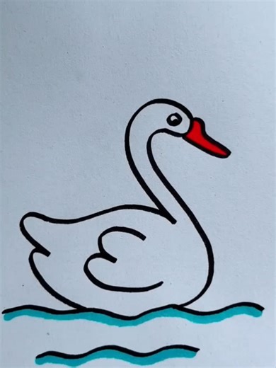 How to Draw a Beautiful Duck with a Pencil