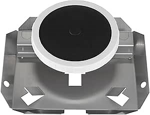 Aeration Diffuser 8.5" Self Sink Weighted Pond Aerator Disc with 2 Clamps Accessory for Outdoor Aeration System