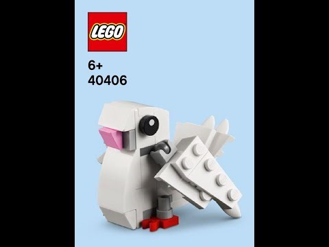 LEGO 40406 – Complete White Cockatoo Instructions! (Step-by-Step Guide)