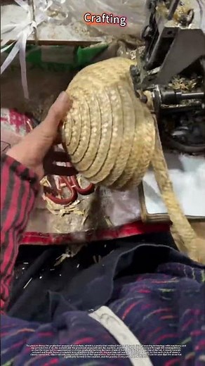 This Machine Turns Straw into Perfect Hats