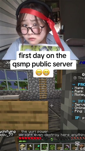 first day on qsmp public server everyone hates me here #qsmplive #qsmpserver #qsmp2 #quackity #fyp