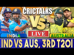 Live: IND Vs AUS, 3rd T20I, Guwahati | Live Scores & Commentary | India Vs Australia | Last 4 Ov