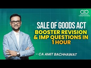 Sales of Goods Act 1930 | Complete Revision in One Video | Law Exams 2026