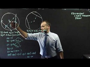 Equidistant chord Theorem Proof