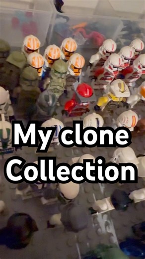 My clone collection #lego #legosets #starwars #legostarwars #clone