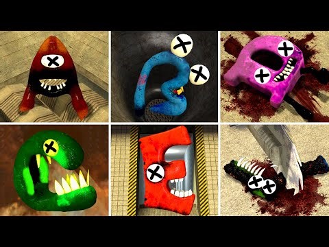 TORTURE ALL 3D ALPHABET LORE FAMILY in Garry's Mod