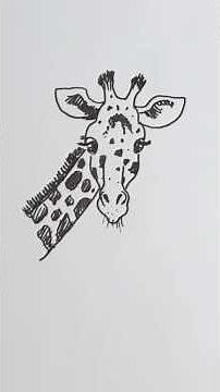 TUTORIAL draw a GIRAFFE