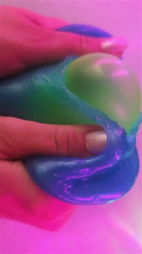 Slime Lab #076 — Satisfying Slime Sounds 🧪💜