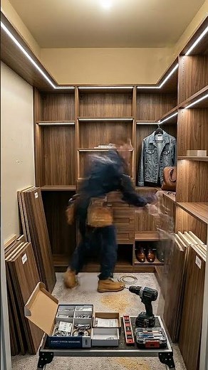 This closet upgrade is absolutely insane #closetgoals #luxury #organization