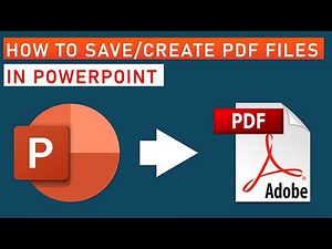 How to Save PowerPoint as PDF File