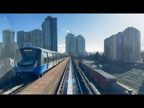 Vancouver SkyTrain Ride | Expo Line to King George