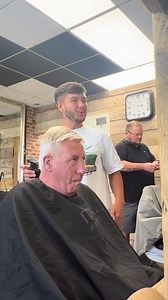 606K views · 11K reactions | Can only do this trick with the older clients  #barberprank #barber #barbershop | Mitchyandmatty | Facebook