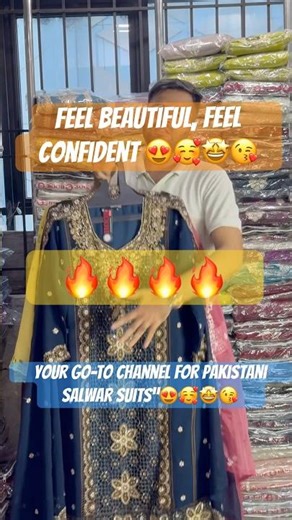 Where Tradition Meets Trend Latest Pakistani Salwar Suits 2025 – Shop Live!” #fashion 😍🥰🤩😘