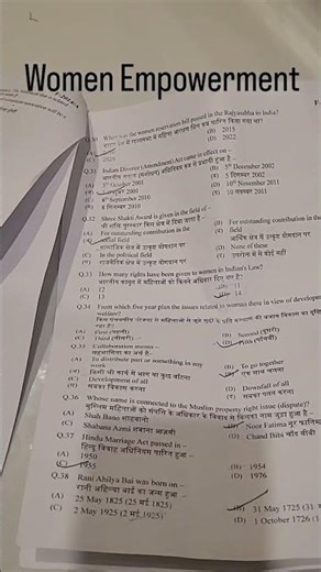 women Empowerment b.com computer 2nd year 2026 #pottery