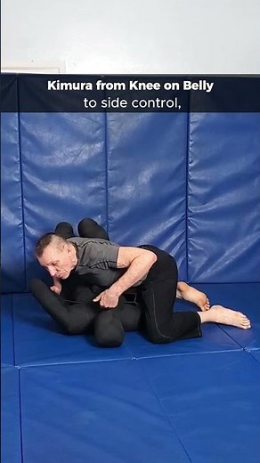 BJJ Kimura from Knee on Belly — Knee Push Counter | Grappling Dummy