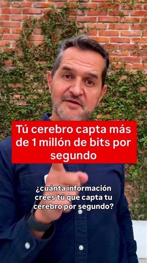 Tú cerebro capta más de 1 millón de bits por segundo #Mente #cerebro #realidad #fantasy #matrix @MyTappiness | Tapping EFT