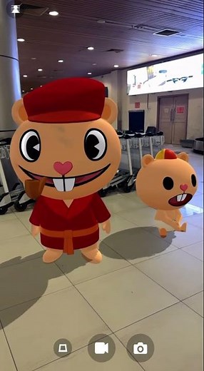 Pop and Cub #happytreefriends