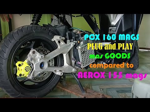 How to install PCX160 mags on Honda click v1 v2 v3 PLUG and PLAY part1
