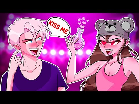 Angel Drinks a LOVE POTION in Brookhaven RP..