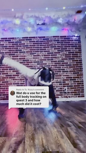 My VR Setup for yall asking #vrchat #vrchat #vrchatcommunity #vrchatavatar #fullbodytracking | Disco Rabbit VR