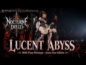 NOCTURNE DOLL's Xmas ARENA TOUR 試作版「LUCENT ABYSS」 Prototype Ver」AIリアル系アイドルエモーショナルメタルバンドノクターンドールズ